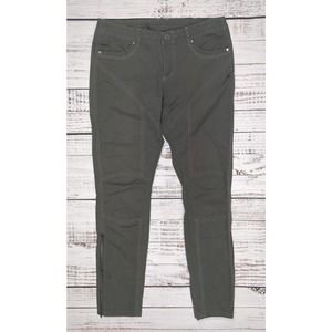 Kuhl Inspiratr Hiking Pants Womens 8‎ Regular Green Stretch Ankle Zip Skinny